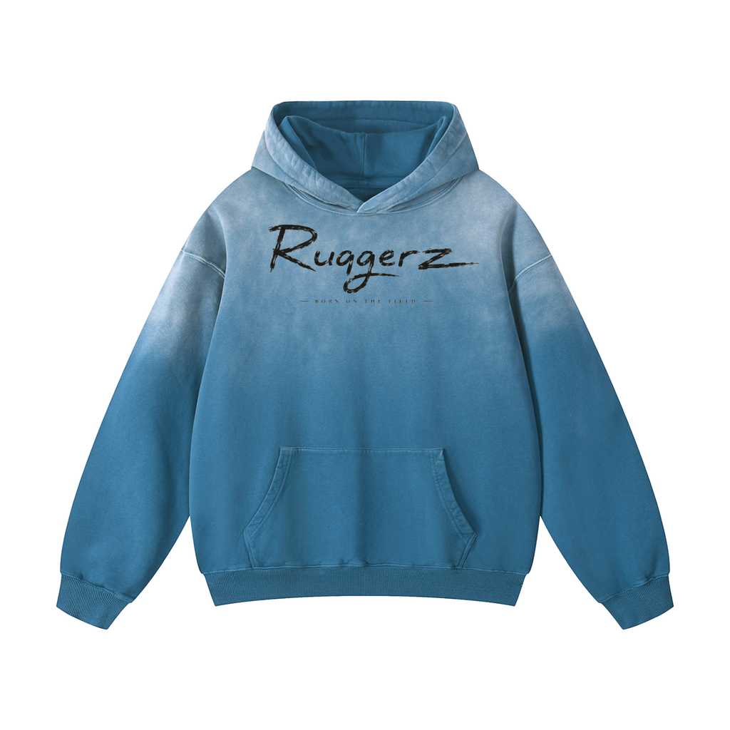 Ruggerz Heavyweight Sunfade Oversized Hoodie
