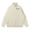 Quarter-Zip Drop Shoulder Sweatshirt
