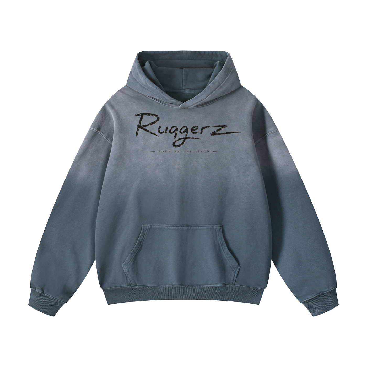 Ruggerz Heavyweight Sunfade Oversized Hoodie